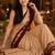 Beige zari  cotton kanjeevaram saree