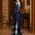 Navy blue zari  cotton kanjeevaram saree