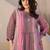 Multicolor printed cotton kurta trouser set