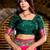 Pink kashmiri pashmina position printed saree with unstitched blouse piece