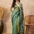 Green woven design zari art silk designer kanjeevaram saree