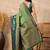 Green woven design zari art silk designer kanjeevaram saree