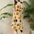 Beige printed cotton kurta trouser set