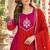 Rani&rust chanderi readymade anarkali suit with embroidery work