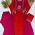 Rani&rust chanderi readymade anarkali suit with embroidery work