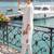White embroidered cotton kurta trouser set