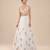 White Embroidered Satin Organza Lehenga Set With Net Dupatta