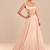 Rose Gold Embroidered Long Jacket Lehenga Set
