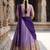 South Indian Style Semi-Stitched Half Saree with Blouse and Dupatta