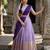 South Indian Style Semi-Stitched Half Saree with Blouse and Dupatta