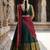 South Indian Style Semi-Stitched Half Saree with Blouse and Dupatta