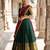 South Indian Style Semi-Stitched Half Saree with Blouse and Dupatta