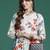 Multicolor printed viscose rayon kurta trouser set