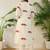 Off white printed cotton kurta trouser set