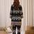 Black embroidered viscose rayon kurta trouser set