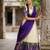 South Indian Style Semi-Stitched Half Saree with Blouse and Dupatta
