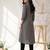 Black printed cotton kurta trouser set
