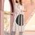 Off white printed cotton kurta trouser set