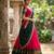 South Indian Style Semi-Stitched Half Saree with Blouse and Dupatta