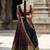 South Indian Style Semi-Stitched Half Saree with Blouse and Dupatta