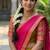 South Indian Style Semi-Stitched Half Saree with Blouse and Dupatta