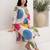 Off white printed cotton kurta trouser set