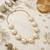 Fashion gold plated anti tarnish faux pearl necklace for women 