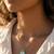 Fashion gold plated anti tarnish evil eye pendant necklace for women 
