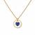 Fashion gold plated anti tarnish pendant necklace for women & girls american diamond style charm chain fashion jewellery