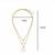 Fashion gold plated anti tarnish layered pendant necklace for women & girls stylish necklace fashion jewellery