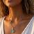 Fashion gold plated anti tarnish floral pendant necklace with faux pearl for women & girls stylish fashion jewellery