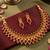 gold-plated stone necklace set with earrings