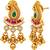 gold-plated copper multicolour kundan choker necklace set