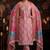 Dusty rose designer cotton silk blend salwar suit