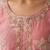 Dusty rose designer cotton silk blend salwar suit