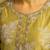 Mustard yellow designer cotton silk blend salwar suit