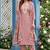 Dusty pink designer modal cotton printed salwar suit