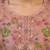 Pink designer organza handwork salwar suit with dupatta