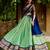 Fabulous Pista Green Zari Weaving Silk Mehendi Wear Half Saree Lehenga