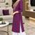 Traditional indian wear rayon fabric bandhani printed embroidery work kurta with palazzo