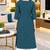 Traditional indian wear rayon fabric bandhani printed embroidery work kurta with palazzo