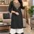 Traditional indian wear rayon fabric bandhani printed embroidery work kurta with palazzo