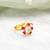 Gold plated kundan gold ring