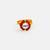 Gold plated kundan red ring