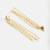 Gold plated kundan white pearl tassel earrings