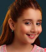 Gold plated kundan blue stud earrings