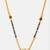 Gold plated kundan beaded mangalsutra