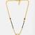 Gold plated kundan beaded mangalsutra