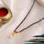 Gold plated kundan beaded red stone mangalsutra