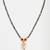 Gold plated kundan beaded red stone mangalsutra